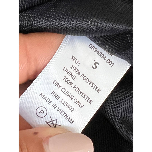 LUSH Floral Surplice Maxi Dress Side Slit Open Back Deep V Neck  S - Picture 8 of 9